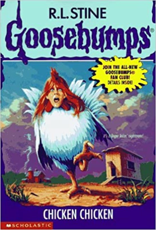Goosebumps book cover