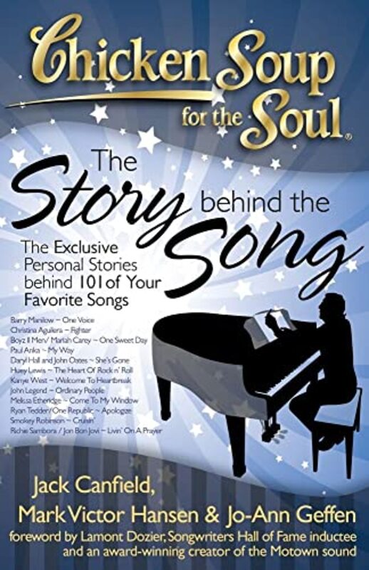 Book cover for "Chicken Soup for the Soul: The Story Behind the Song: The Exclusive Personal Stories Behind Your Favorite Songs"