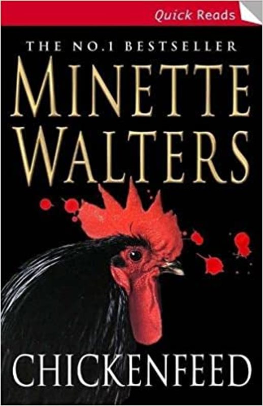 Book cover for "Chickenfeed" by Minette Walters