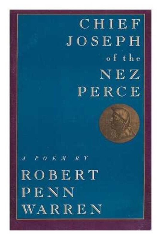 Book cover for "Chief Joseph of the Nez Perce" by Robert Penn Warren