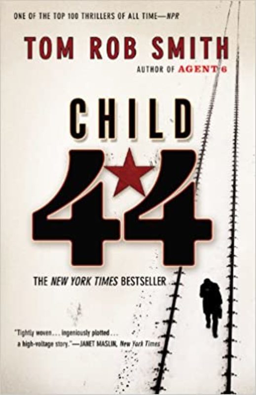 Book cover for "Child 44" by Tom Rob Smith