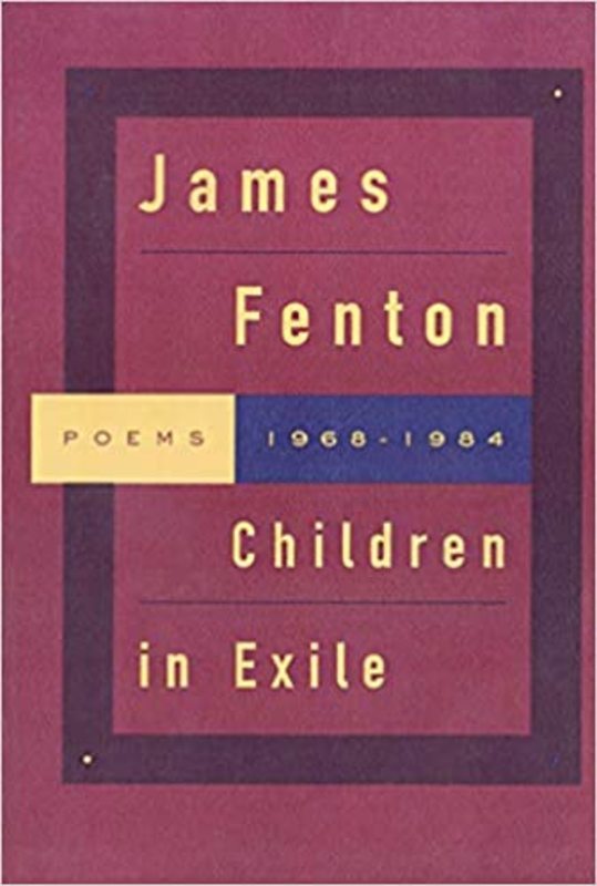 Book cover for "Children in Exile" by James Fenton