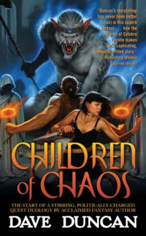 Book cover for "Children of Chaos" by Dave Duncan