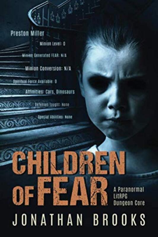Book cover for "Children of Fear" by Jonathan Brooks