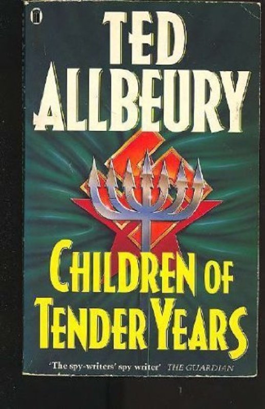 Book cover for "Children of Tender Years" by Ted Allbeury