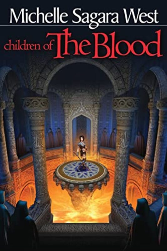 Book cover for "Children of the Blood" by Michelle Sagara West