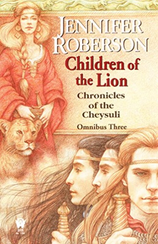 Book cover for "Children of the Lion" by Jennifer Roberson