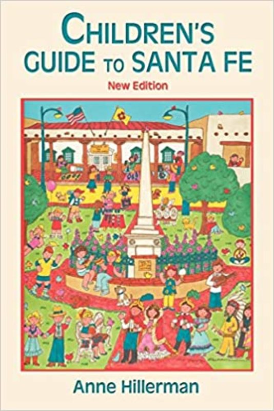 Book cover for "Children's Guide to Santa Fe" by Anne Hillerman
