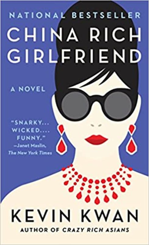 Book cover for "China Rich Girlfriend" by Kevin Kwan