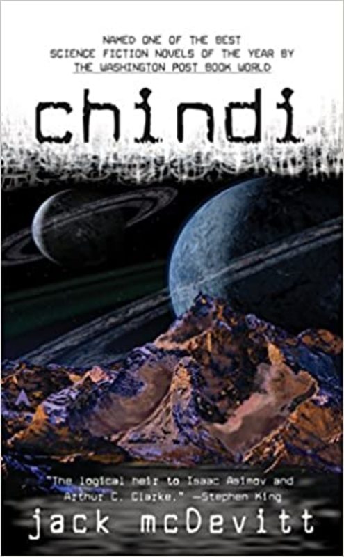 Book cover for "Chindi" by Jack McDevitt