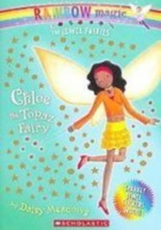 Book cover for "Chloe the Topaz Fairy" by Daisy Meadows