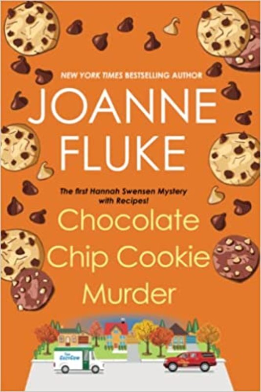 Book cover for "Chocolate Chip Cookie Murder" by Joanne Fluke