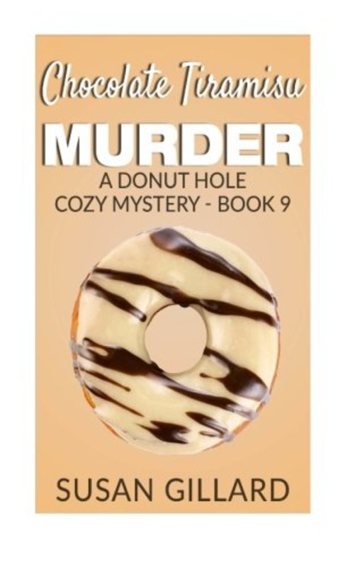 Book cover for "Chocolate Tiramisu Murder" by Susan Gillard