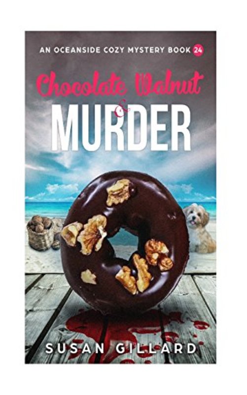 Book cover for "Chocolate Walnut and Murder" by Susan Gillard