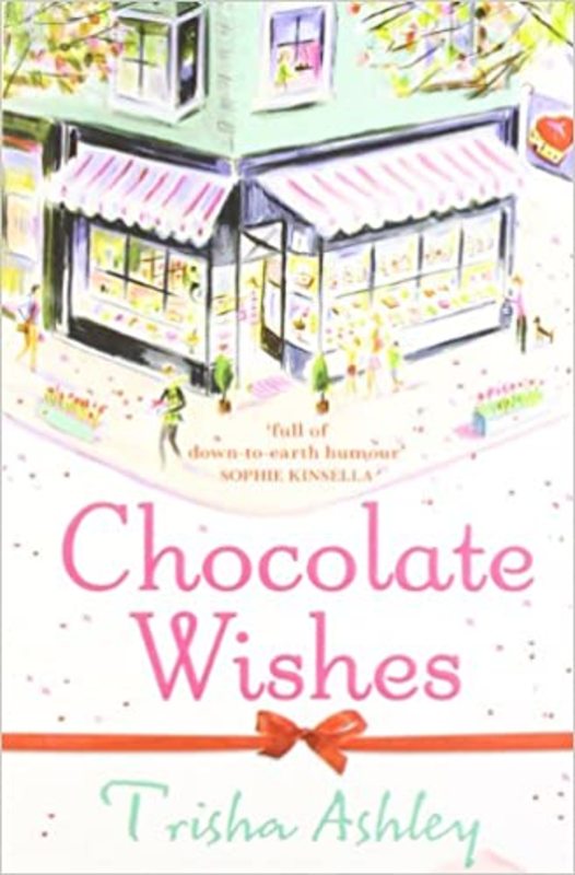 Book cover for "Chocolate Wishes" by Trisha Ashley