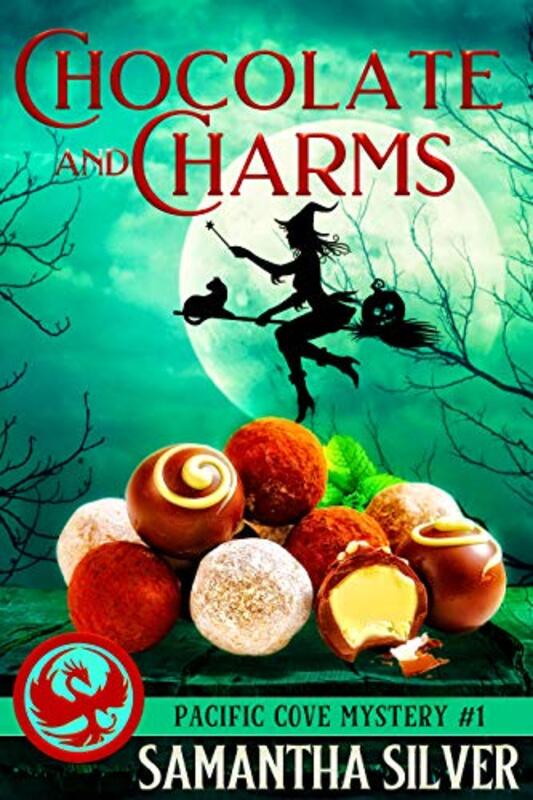 Book cover for "Chocolate and Charms" by Samantha Silver