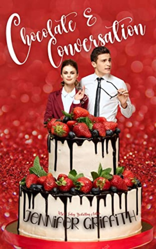Book cover for "Chocolate and Conversation" by Jennifer Griffith