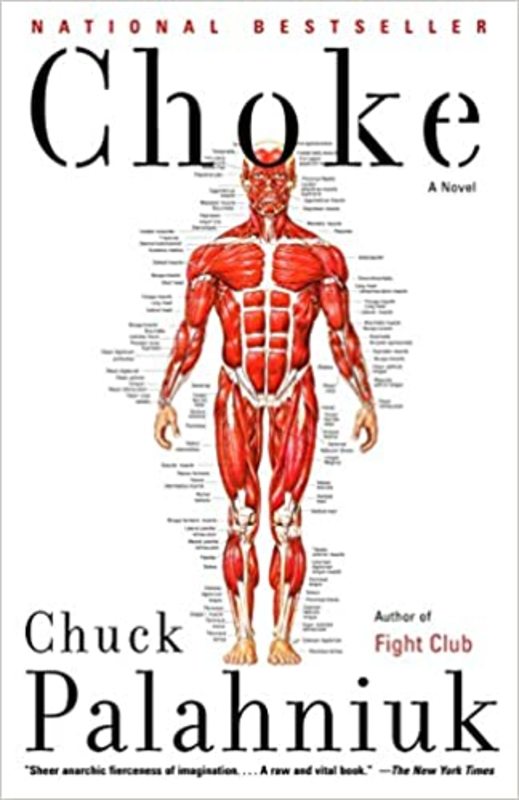 Book cover for "Choke" by Chuck Palahniuk