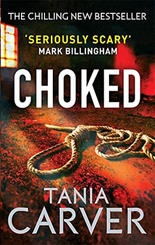 Book cover for "Choked" by Tania Carver