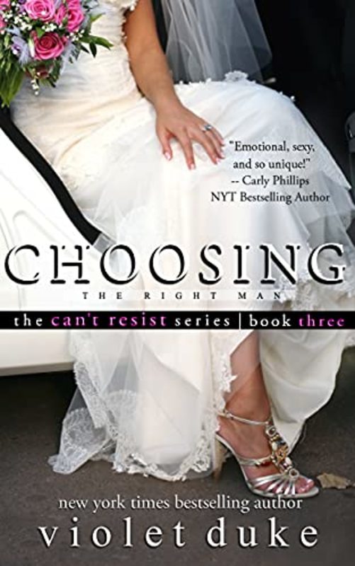 Book cover for "Choosing the Right Man" by Violet Duke