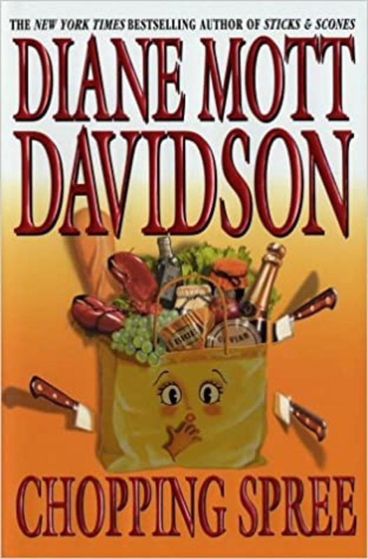 Book cover for "Chopping Spree" by Diane Mott Davidson