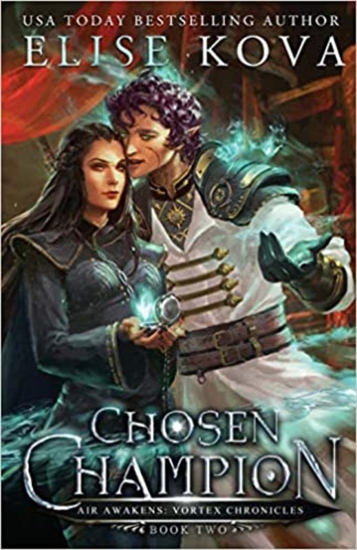Book cover for "Chosen Champion" by Elise Kova