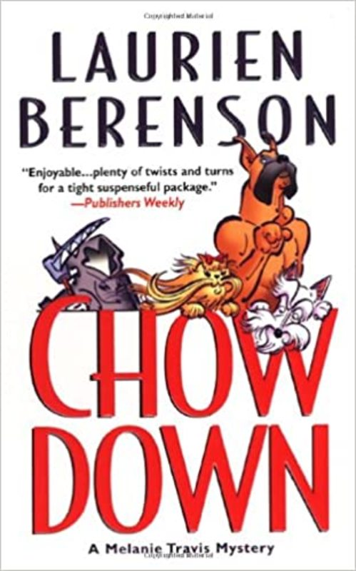 Book cover for "Chow Down" by Laurien Berenson