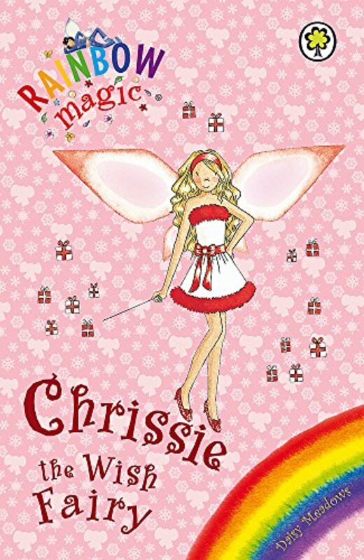 Book cover for "Chrissie The Wish Fairy" by Daisy Meadows
