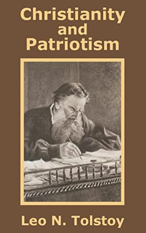 Book cover for "Christianity and Patriotism" by Leo Tolstoy