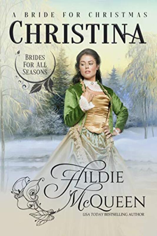 Book cover for "Christina, A Bride for Christmas" by Hildie McQueen