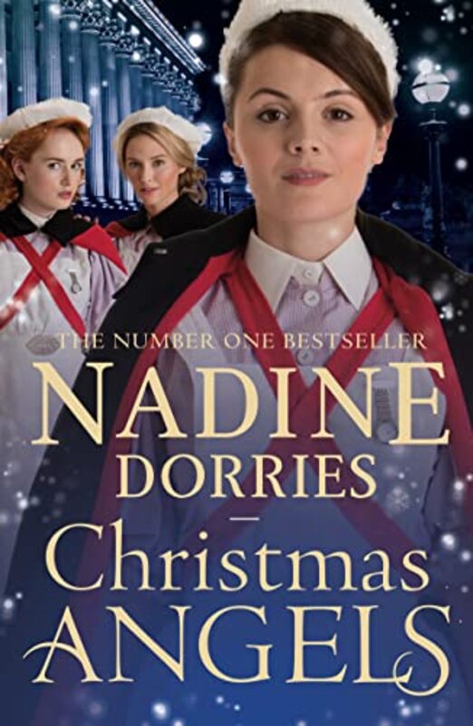 Book cover for "Christmas Angels" by Nadine Dorries