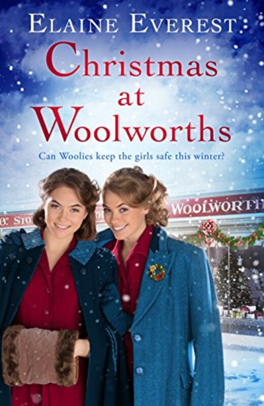Book cover for "Christmas At Woolworths" by Elaine Everest