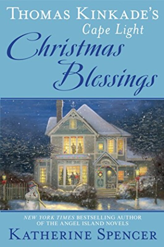 Book cover for "Christmas Blessings" by Thomas Kinkade