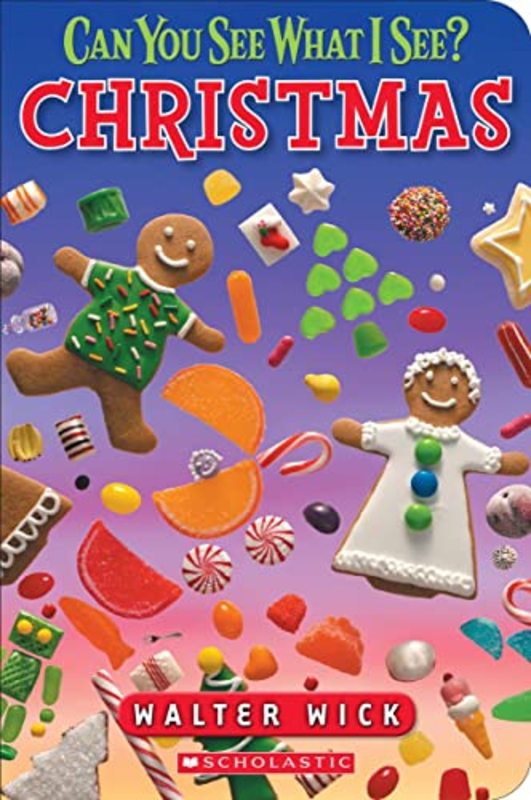 Book cover for "Christmas Board Book" by Walter Wick