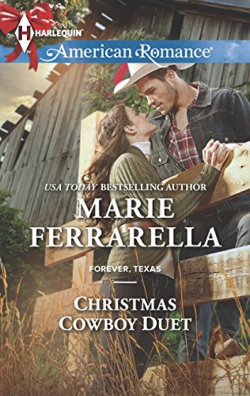 Book cover for "Christmas Cowboy Duet" by Marie Ferrarella