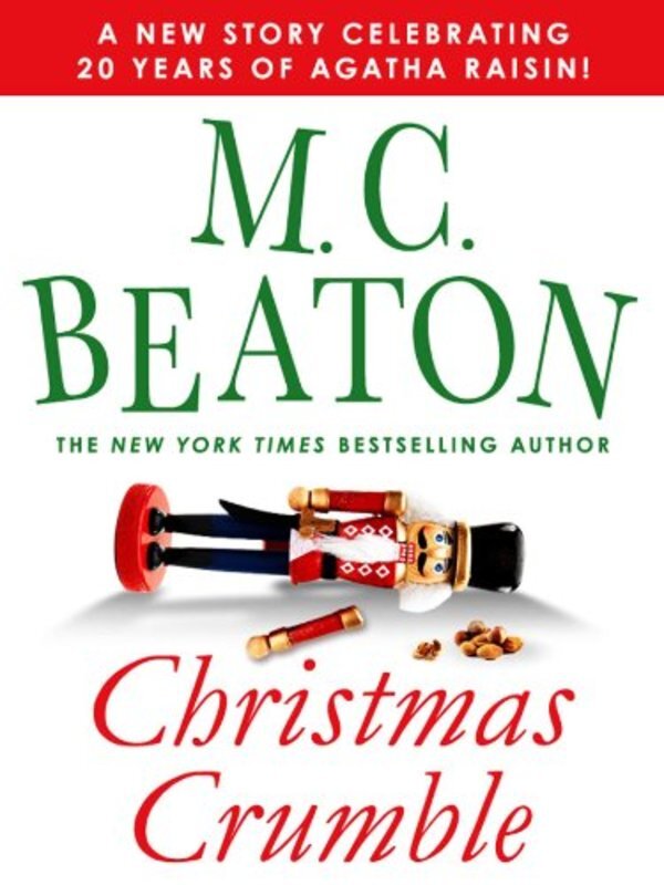 Book cover for "Christmas Crumble" by MC Beaton