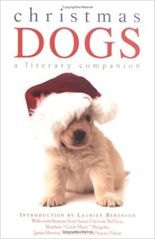 Book cover for "Christmas Dogs" by Laurien Berenson