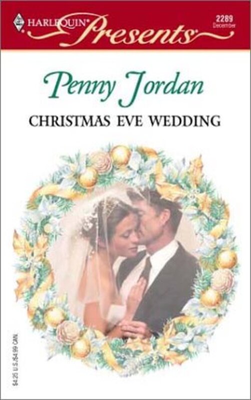 Book cover for "Christmas Eve Wedding" by Penny Jordan