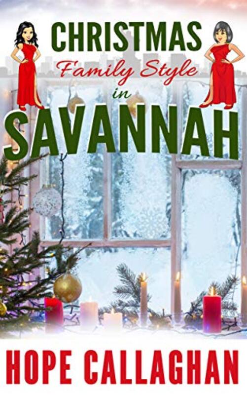 Book cover for "Christmas Family Style" by Hope Callaghan