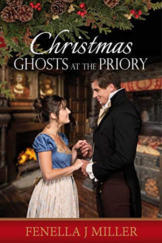 Book cover for "Christmas Ghosts at the Priory" by Fenella J Miller