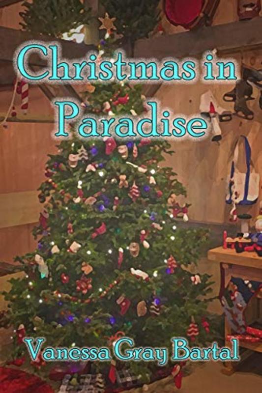 Book cover for "Christmas In Paradise" by Vanessa Gray Bartal