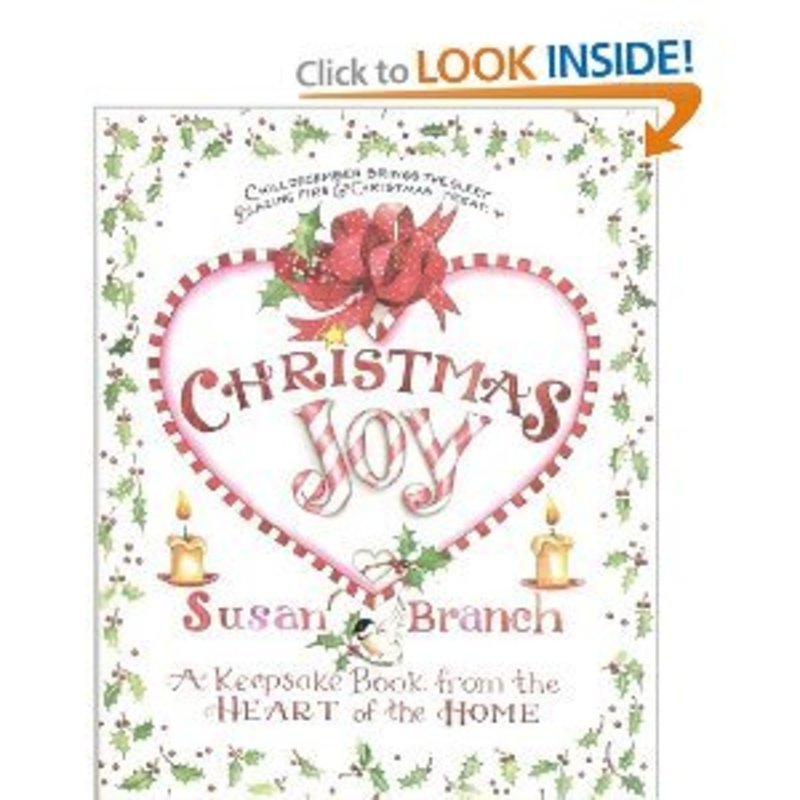 Book cover for "Christmas Joy" by Susan Branch