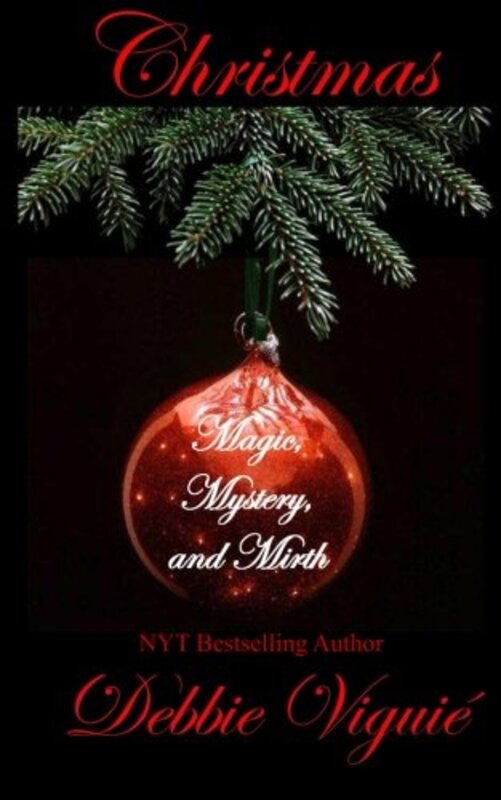 Book cover for "Christmas Magic, Mystery, and Mirth" by Debbie Viguie
