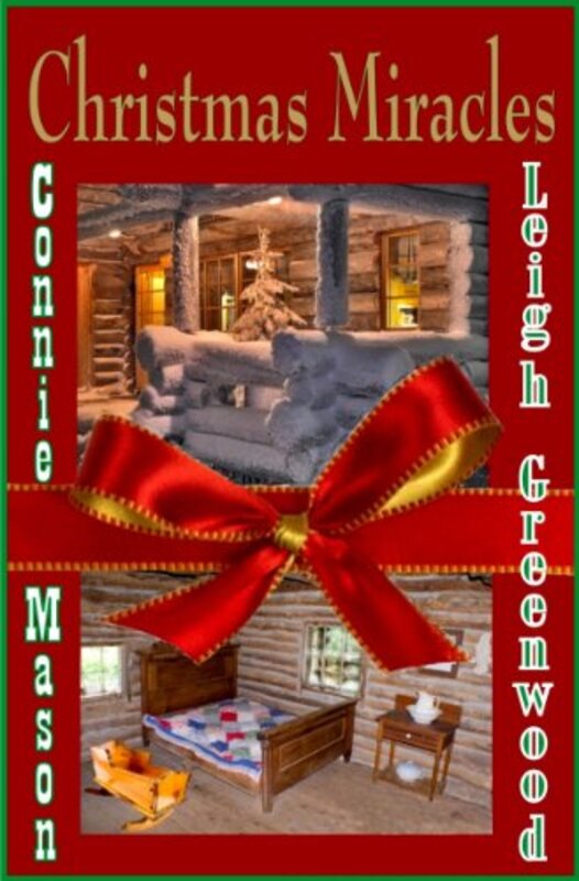 Book cover for "Christmas Miracles" by Connie Mason