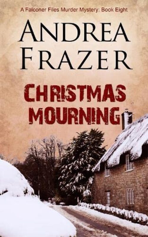 Book cover for "Christmas Mourning" by Andrea Frazer