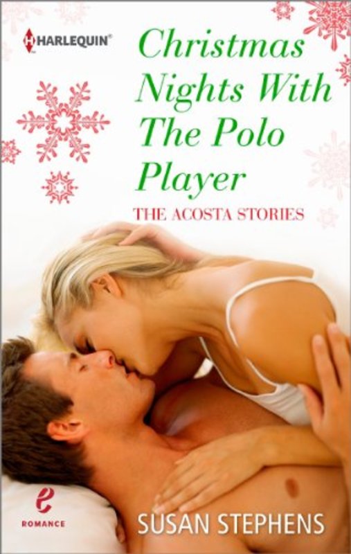 Book cover for "Christmas Nights with the Polo Player" by Susan Stephens