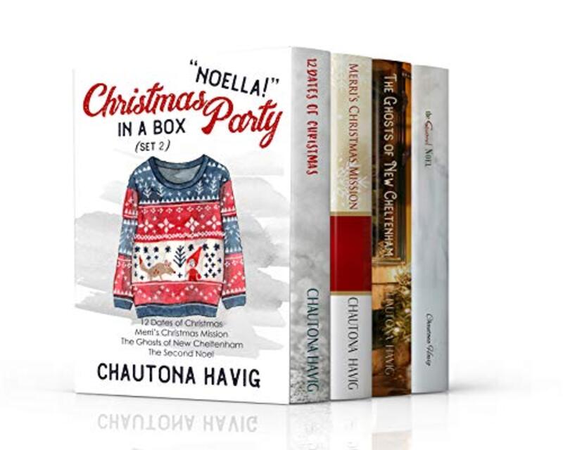 Book cover for "Christmas Party in a Box, Set 2" by Chautona Havig