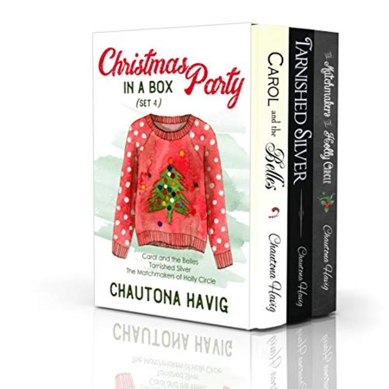 Book cover for "Christmas Party in a Box, Set 4" by Chautona Havig