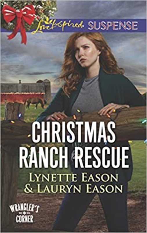 Book cover for "Christmas Ranch Rescue" by Lynette Eason