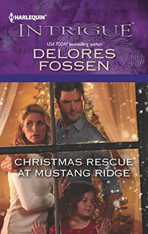 Book cover for "Christmas Rescue at Mustang Ridge" by Delores Fossen